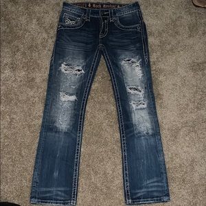 Men’s rock revival jeans size 29